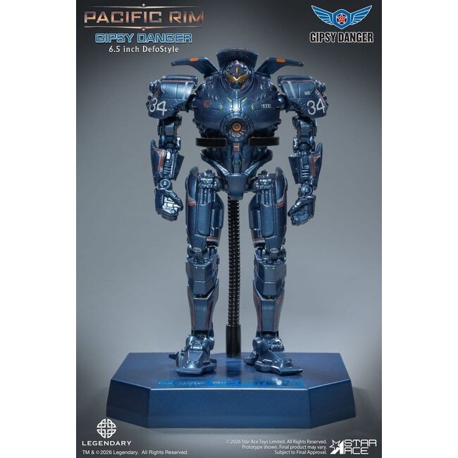 Pacific Rim DefoStyle Figure 2-Pack Gipsy Danger & Cherno Alpha DX 17 cm