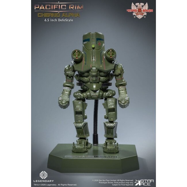  Pacific Rim DefoStyle Figure 2-Pack Gipsy Danger & Cherno Alpha DX 17 cm