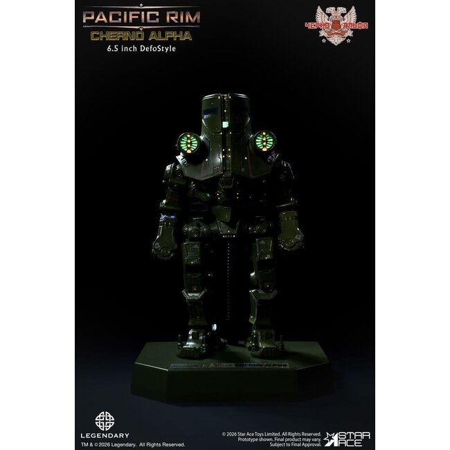  Pacific Rim DefoStyle Figure 2-Pack Gipsy Danger & Cherno Alpha DX 17 cm