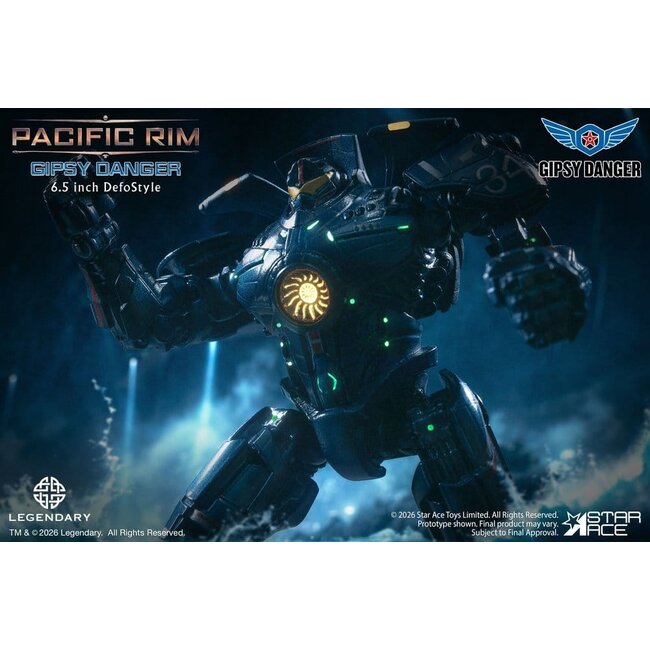 Pacific Rim DefoStyle Figure Gipsy Danger DX 17 cm