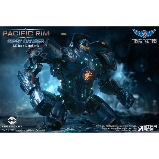 Pacific Rim DefoStyle Figure Gipsy Danger DX 17 cm