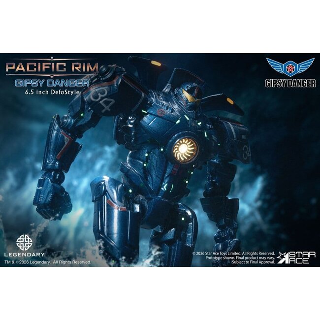 Pacific Rim DefoStyle Figure Gipsy Danger DX 17 cm