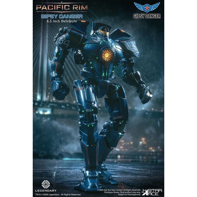 Pacific Rim DefoStyle Figure Gipsy Danger DX 17 cm