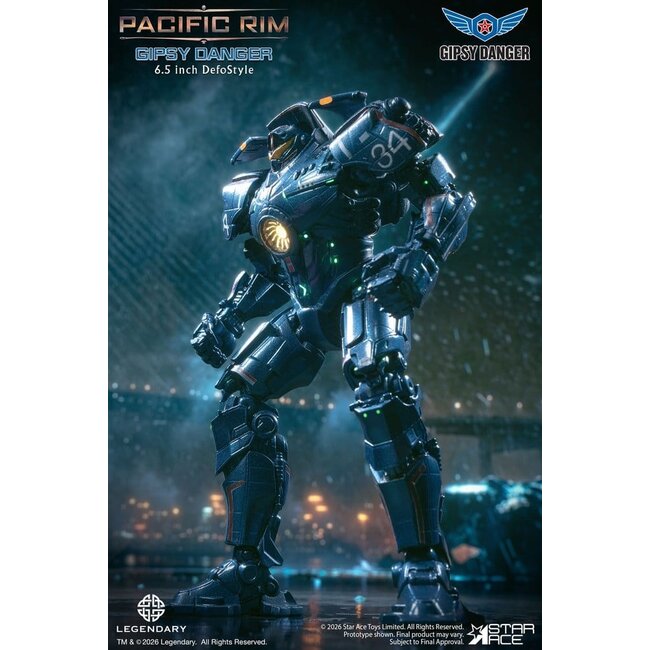 Pacific Rim DefoStyle Figure Gipsy Danger DX 17 cm