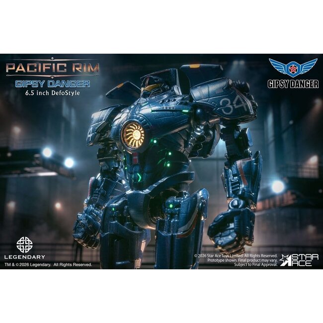 Pacific Rim DefoStyle Figure Gipsy Danger NX 17 cm