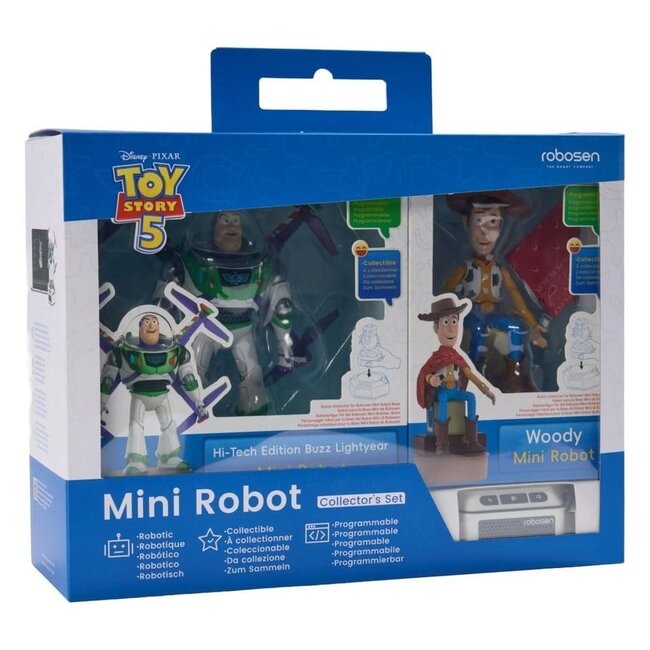 Disney Interactive Robot Toy Story 5 Set - Buzz Lightyear & Woody (Hi-Tech Edition) *English Version*