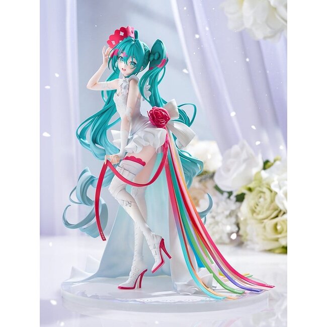 Hatsune Miku GT Project GS Collection PVC-Figur 1/7 Racing Miku 15. "Rhapsody" 2010-2025 27 cm