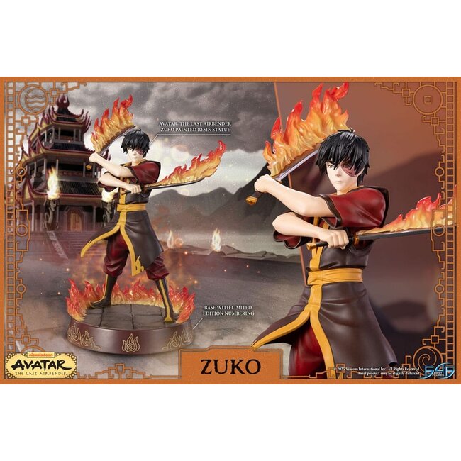 Avatar: Der Herr der Elemente Statue Zuko 32 cm