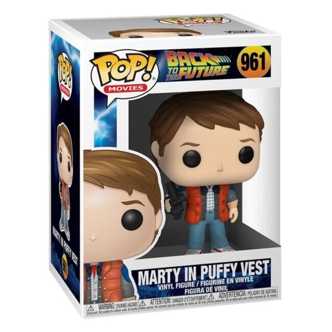 Back to the Future POP! Vinyl Figure Marty in Puffy Vest 9 cm