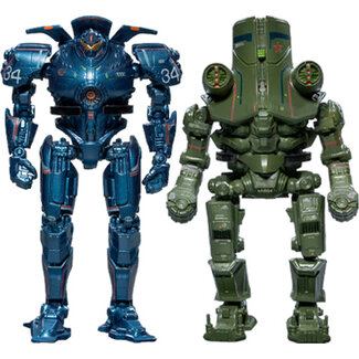 Star Ace Toys  Pacific Rim DefoStyle Figure 2-Pack Gipsy Danger & Cherno Alpha DX 17 cm