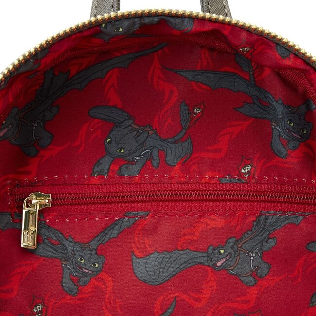 Dreamworks by Loungefly Rucksack Drachenzähmen leicht gemacht Ohnezahn Cosplay