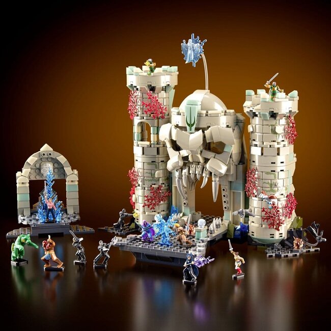 Masters of the Universe Mattel Brick Shop Bauset Burg Grayskull