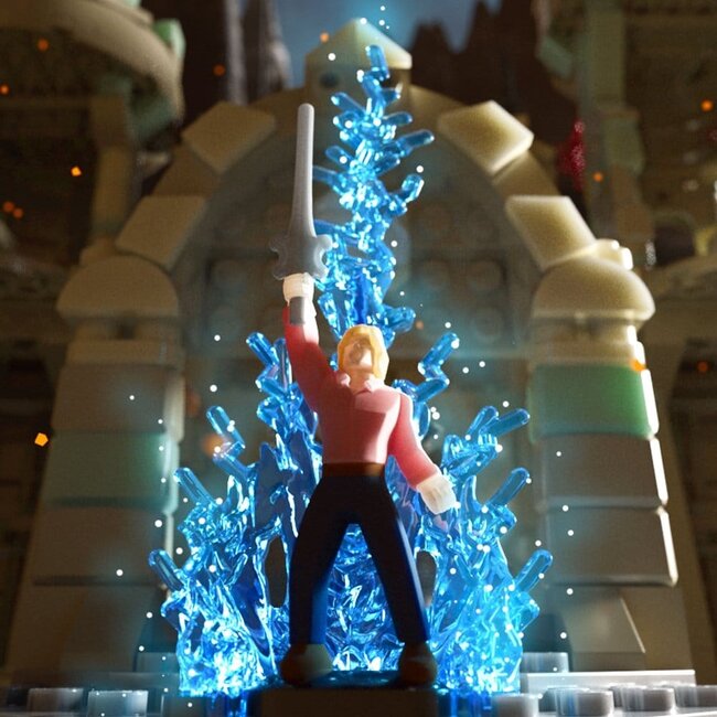 Masters of the Universe Mattel Brick Shop Bauset Burg Grayskull