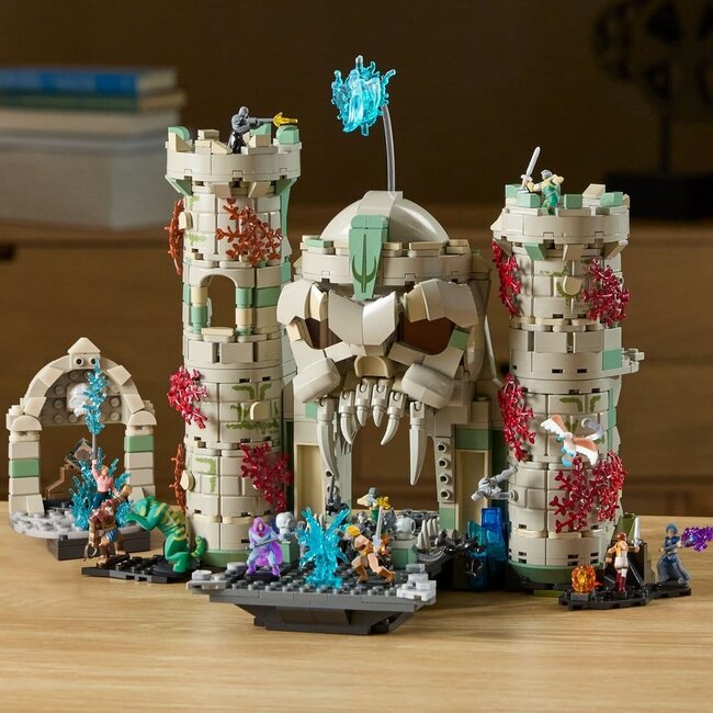 Masters of the Universe Mattel Brick Shop Bauset Burg Grayskull