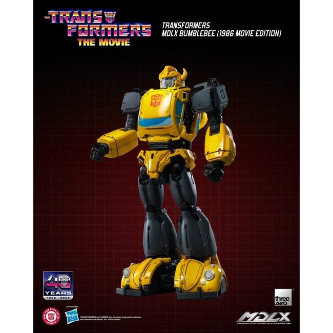 Transformers MDLX Action Figure Bumblebee (1986 Movie Edition) 12 cm