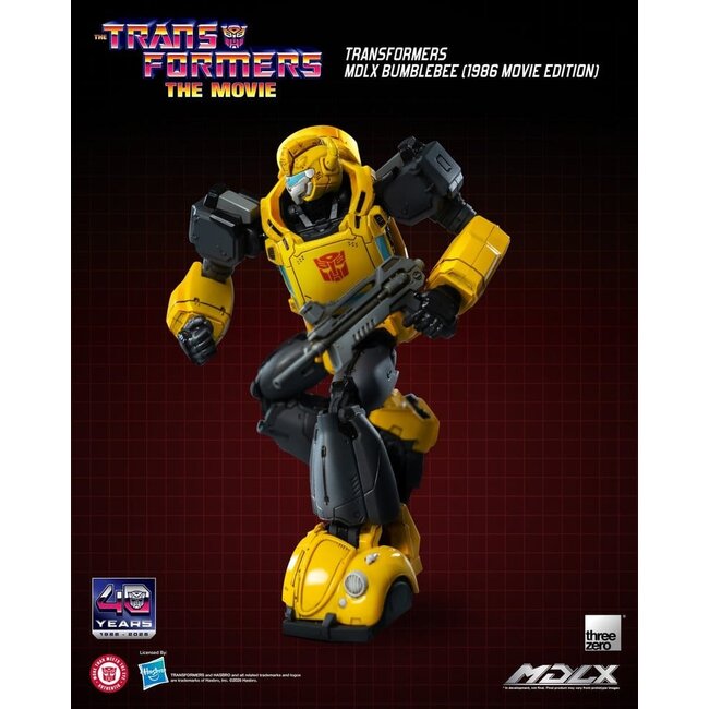 Transformers MDLX Actionfigur Bumblebee (1986 Movie Edition) 12 cm