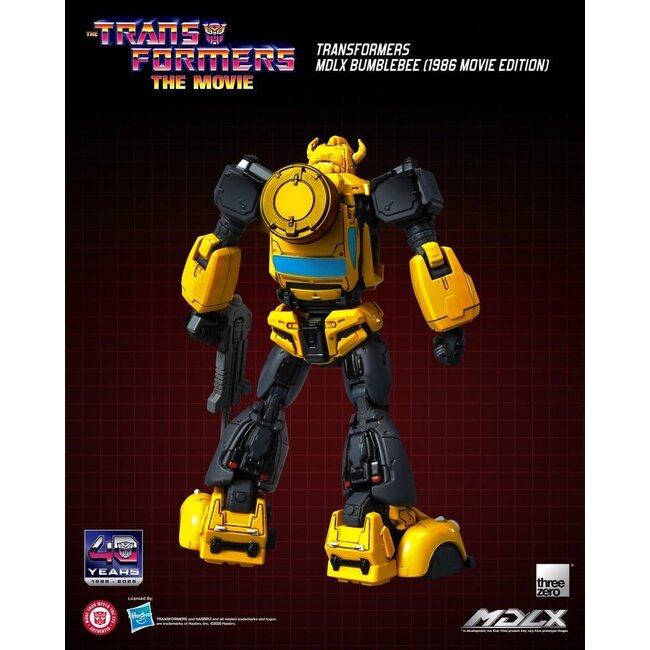 Transformers MDLX Action Figure Bumblebee (1986 Movie Edition) 12 cm