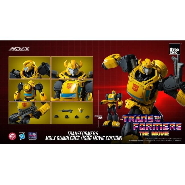 Transformers MDLX Action Figure Bumblebee (1986 Movie Edition) 12 cm
