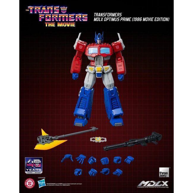 Transformers MDLX Action Figure Optimus Prime (1986 Movie Edition) 18 cm