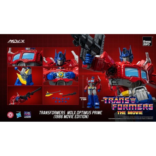 Transformers MDLX Actionfigur Optimus Prime (1986 Movie Edition) 18 cm