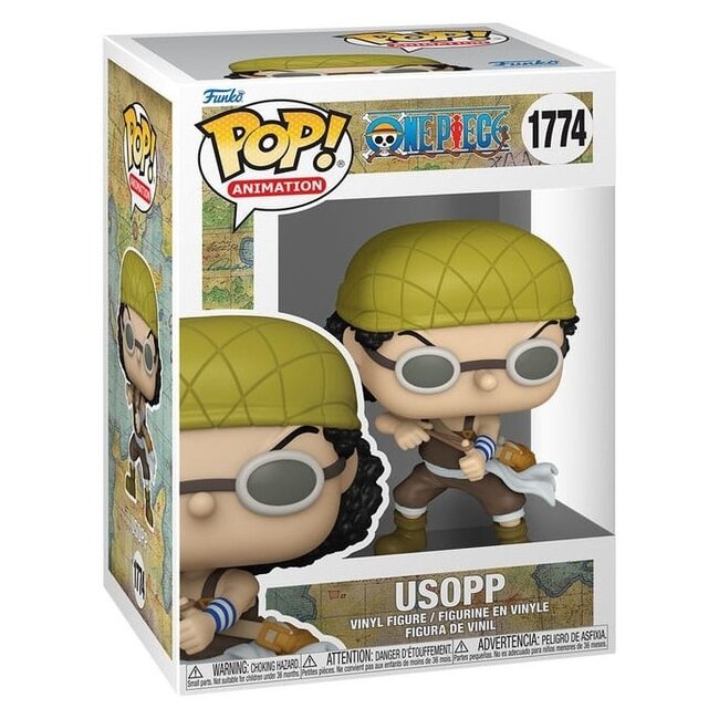 One Piece POP! Animation Vinyl Figures Usopp (Refresh) 9 cm