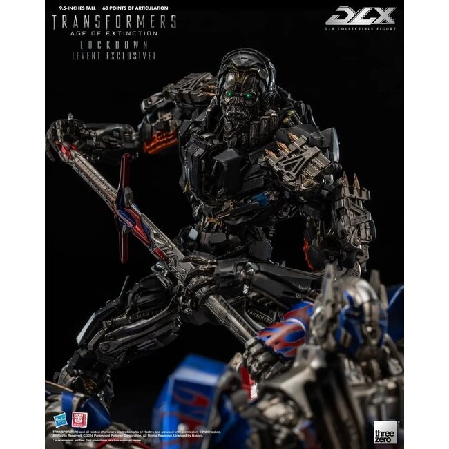 Transformers: Ära des Untergangs DLX Actionfigur 1/6 Lockdown 24 cm Event-Exklusiv