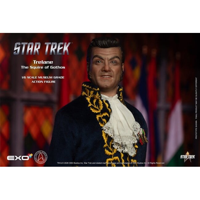 Star Trek: The Original Series Action Figure 1/6 Trelane, The Squire of Gothos 29 cm