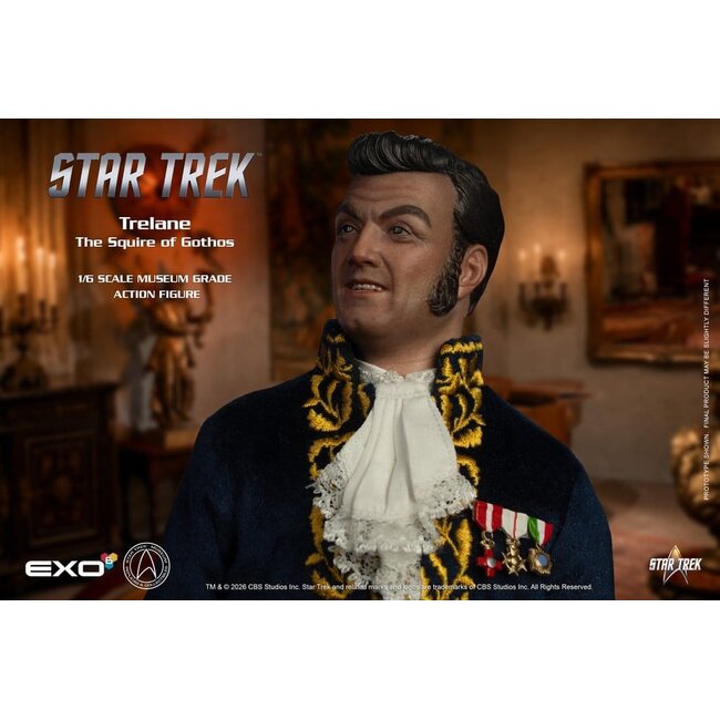 Star Trek: The Original Series Action Figure 1/6 Trelane, The Squire of Gothos 29 cm