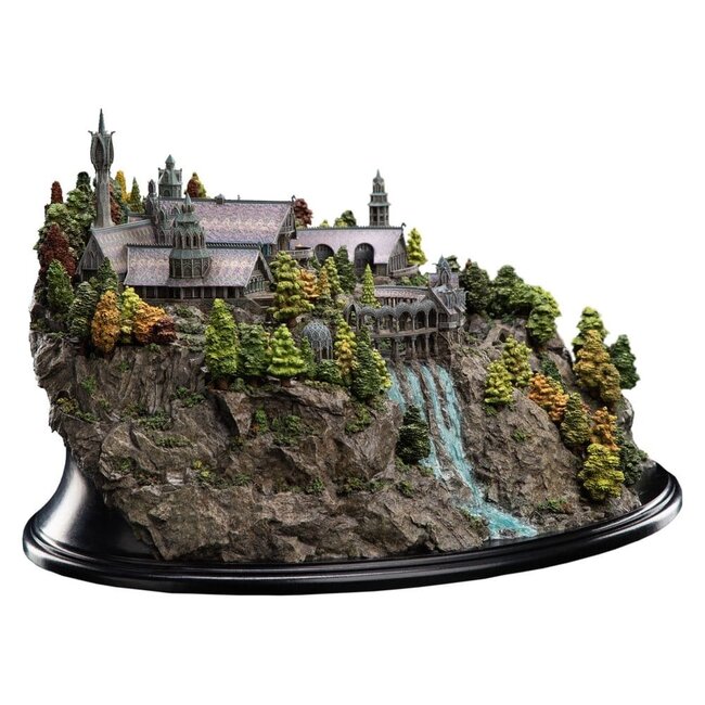 Der Herr der Ringe Diorama Bruchtal Limitierte Auflage 28 cm