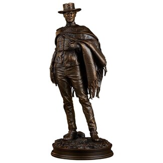 Sideshow Collectibles The Good, The Bad and the Ugly Statue The Man with No Name (Faux Bronze) 39 cm