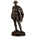 Sideshow Collectibles Zwei glorreiche Halunken – Statue: Der Mann ohne Namen (Bronze-Imitation), 39 cm