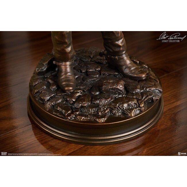 The Good, The Bad and the Ugly Statue The Man with No Name (Faux Bronze) 39 cm