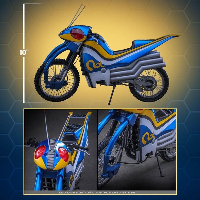 Kamen Rider Black RX Fahrzeug 1/6 Acrobatter 38 cm