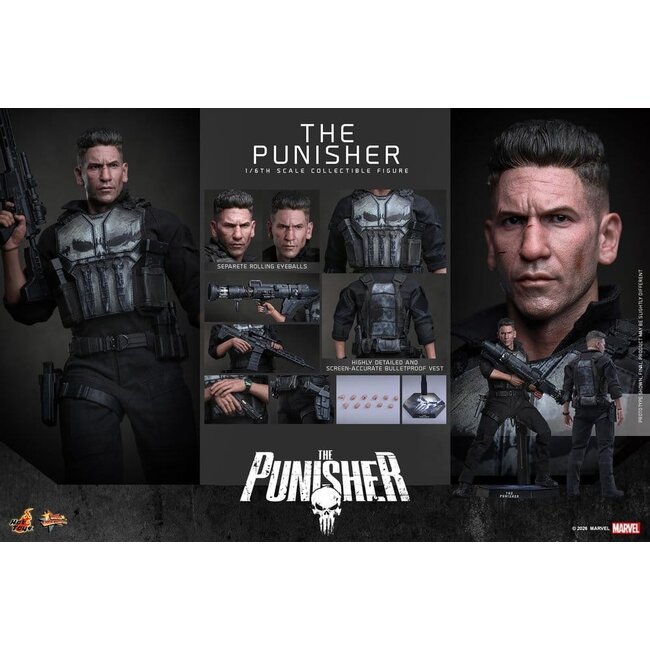 Marvel's The Punisher Action Figure 1/6 The Punisher 31 cm