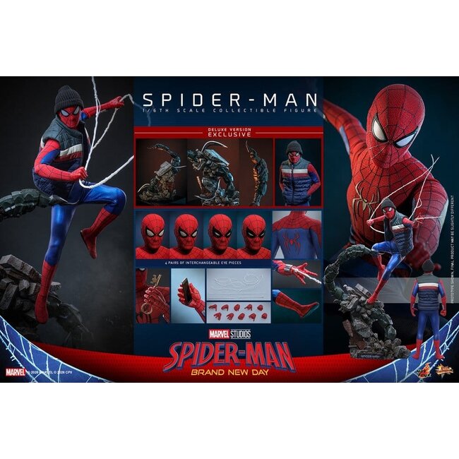 Spider-Man: Brand New Day Action Figure 1/6 Spider-Man (Deluxe Version) 29 cm