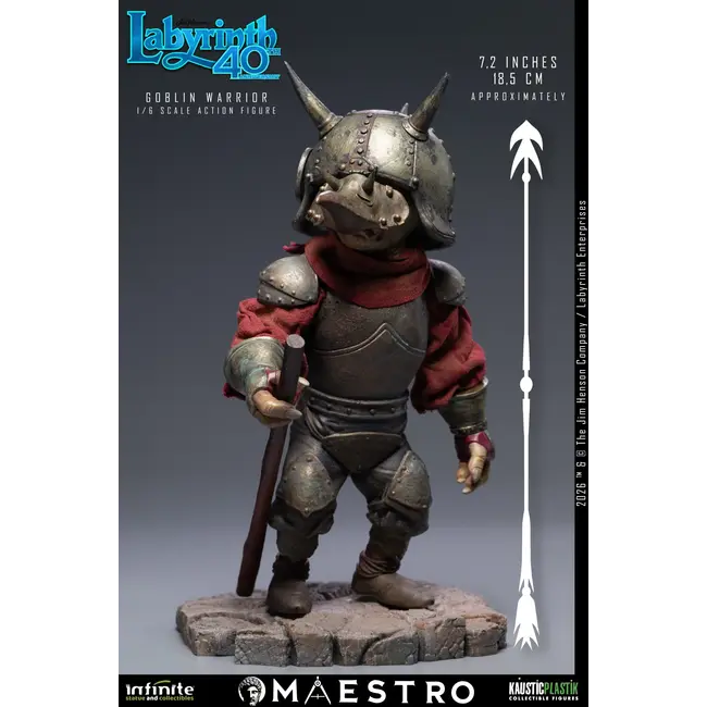 Labyrinth Action Figure 1/6 Goblin Warrior 19 cm
