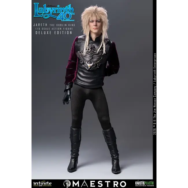 Labyrinth Action Figure 1/6 Jareth The Goblin King (Deluxe Edition) 30 cm