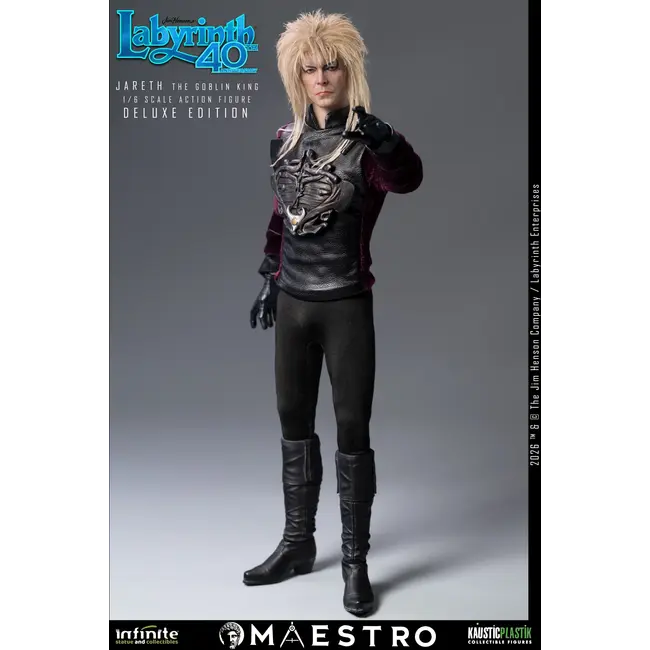 Labyrinth Action Figure 1/6 Jareth The Goblin King (Deluxe Edition) 30 cm