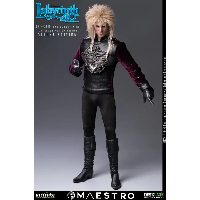 Labyrinth-Actionfigur 1/6 Jareth, der Koboldkönig (Deluxe Edition) 30 cm