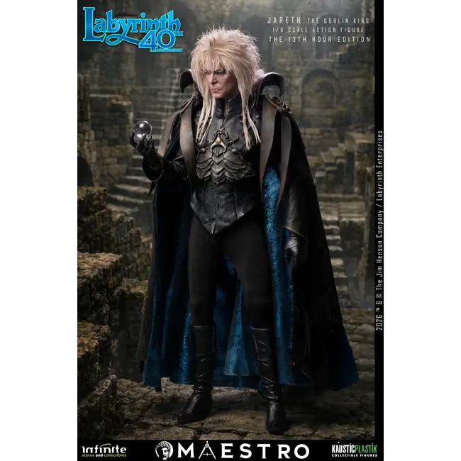 Labyrinth Action Figure 1/6 Jareth The Goblin King (The 13th Hour Edition) 30 cm