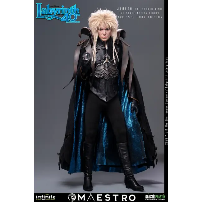Labyrinth-Actionfigur 1/6 Jareth, der Koboldkönig (Die 13. Stunde Edition) 30 cm