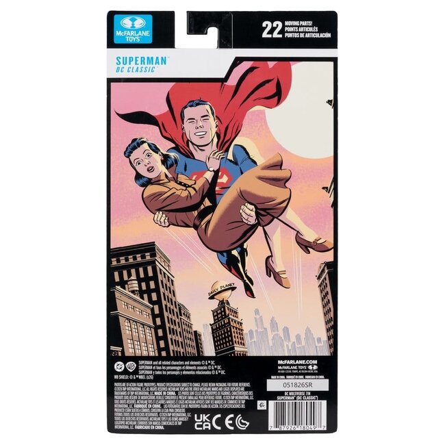 DC Multiverse Actionfigur Superman (DC Classic) 19 cm