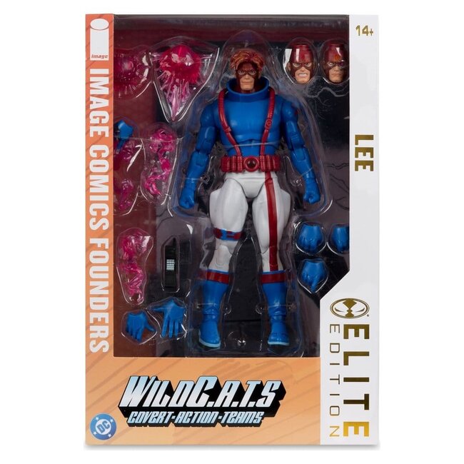 WildC.A.T.S Elite Edition Image Comic Founders Series Deluxe Action Figure Spartan 19 cm