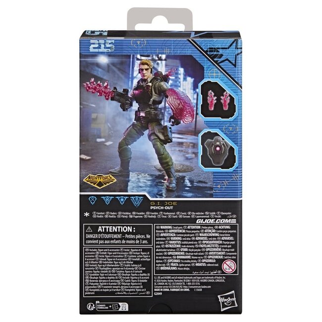 GI Joe Classified Series Actionfigur Night Force: Psych-Out 15 cm