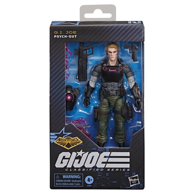 G.I. Joe Classified Series Action Figure Night Force: Psych-Out 15 cm