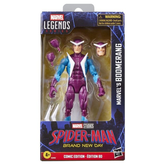 Spider-Man: Brand New Day Marvel Legends Actionfigur Marvels Boomerang 15 cm
