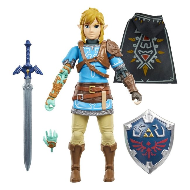The Legend of Zelda: Tears of the Kingdom Heroes of Hyrule Actionfigur Link 15 cm