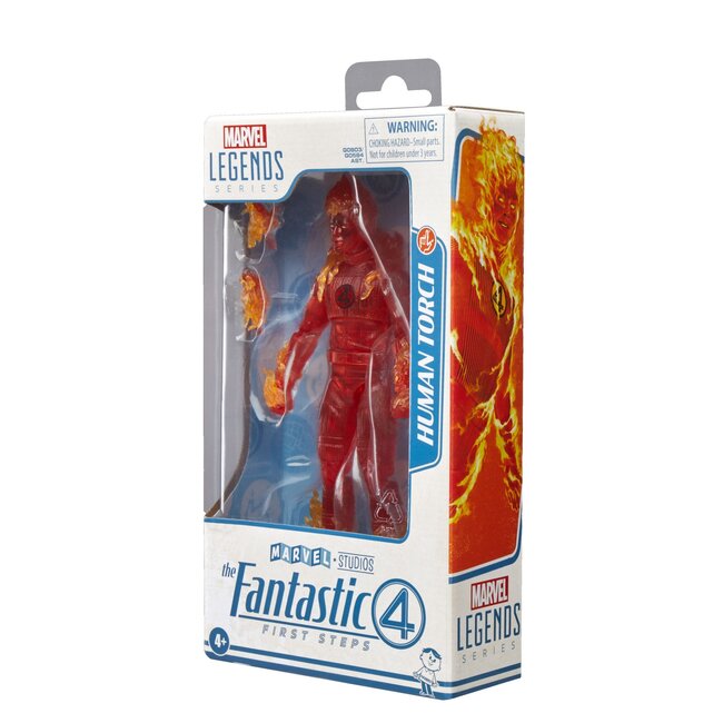 The Fantastic Four: First Steps Marvel Legends Action Figure Human Torch 15 cm
