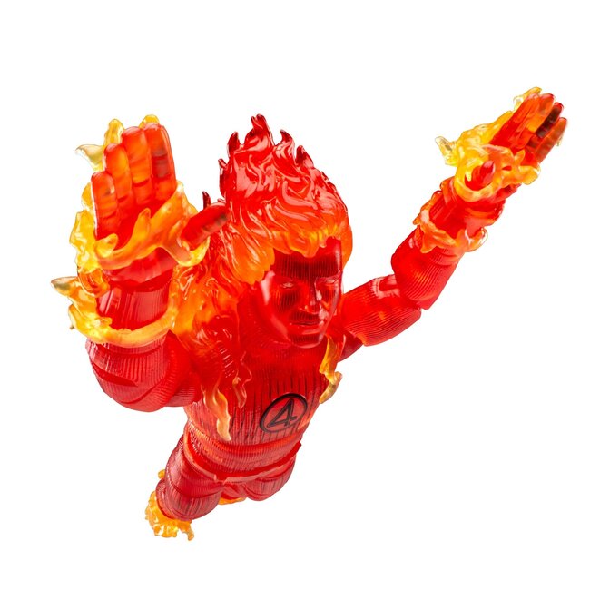 The Fantastic Four: First Steps Marvel Legends Action Figure Human Torch 15 cm