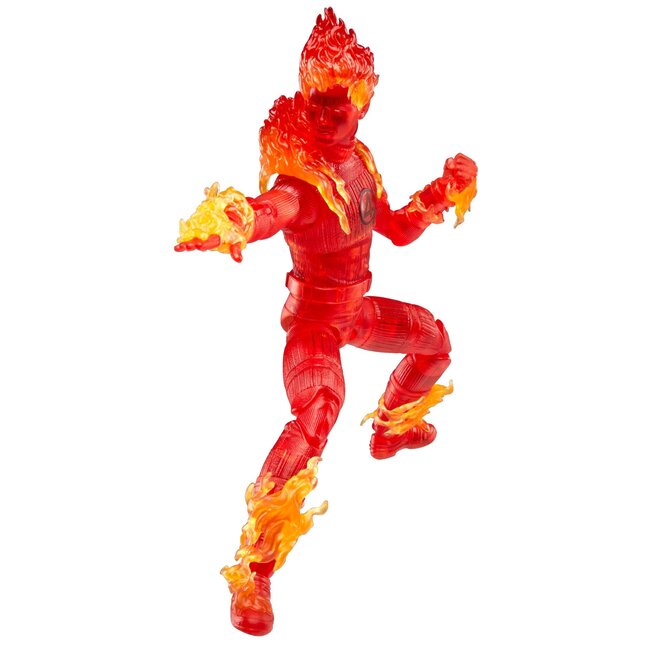 The Fantastic Four: First Steps Marvel Legends Action Figure Human Torch 15 cm